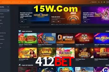 Biblioteca de slots populares na 412bet